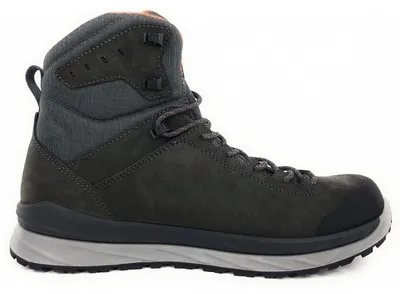 Imagen del producto de Zapatillas deportivas Lowa Malta GTX para hombre, modelo medio, ideales para actividades al aire libre y senderismo, color gris, también aptas para uso casual