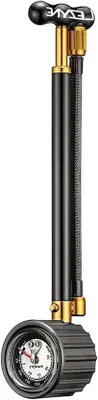 Produktbild von Fahrradpumpe - Hochdruck bis 400 psi - Schwarz-Gold