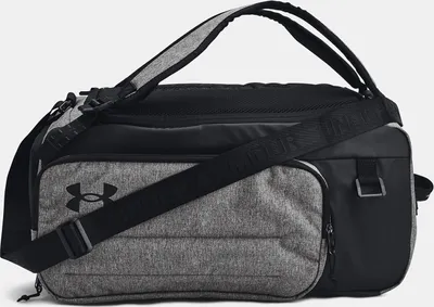 Obrázek produktu pro Under Armour UA Contain Duo Small BP Duffle Castlerock Medium Heather/Black/White 33 L Sportovní taška