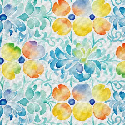 Produktbild von OUTDOOR DEKOSTOFFE OXFORD - Blumen - DX2655