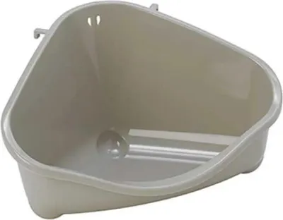 Produktbild von Moderna Corner Hygienetablett Für Nagetiere Durchsichtig 18.3x12.7x9.6 cm Durchsichtig 18.3x12.7x9.6 cm