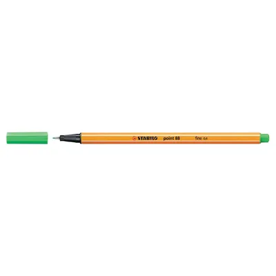 Immagine prodotto di Fineliner - STABILO punta 88 - penna singola - verde smeraldo chiaro