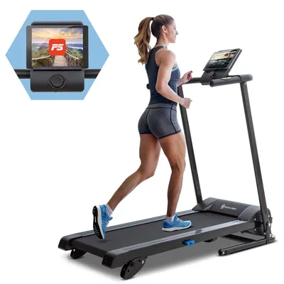 Obrázek produktu pro CAPITAL SPORTS Pacemaker F60 - skládací běžecký pás, 10 km/h, Bluetooth, černý