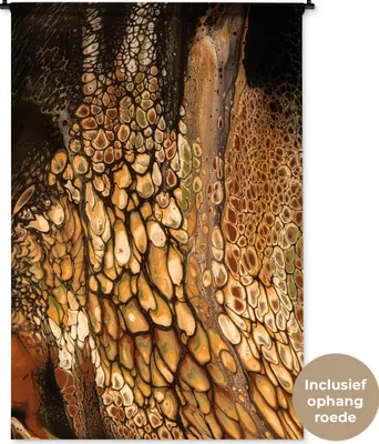 Produktbild von MuchoWow® Wandteppich Wandbehang Malerei - Abstrakt - Design 120x180 cm Tapisserie Dekoration Wandtuch - Schlafzimmer - Dekorationen für das Haus