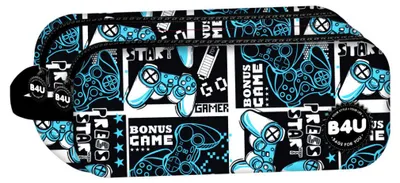 Immagine prodotto di Gamer Press Start, astuccio a due scomparti, 21 cm