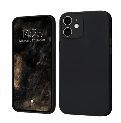 Produktbild von Hülle für Apple iPhone 11 Case Cover Bumper Smartphone Softgrip Schutzhülle Farbe: Schwarz