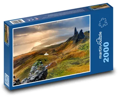 Obrázok produktu pre Puzzle 2000 Tajomstvá Škótskych Vysočín - martinpuzzle