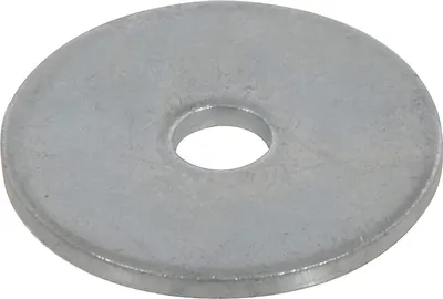 Fender-Unterlegscheiben, verzinkt, 1/4 x 2 Zoll, 100 St.