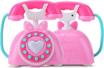 Immagine prodotto di Telefono musicale bilingue per neonati, bambini, sviluppo educativo, gioco di ruolo, giocattolo, regalo (blu)
