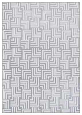 Produktbild von Teppich Calma 325 Silber 120x160 cm – Pflegeleicht & Modern