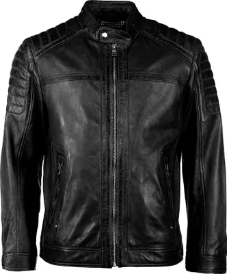 Produktbild von JCC Lederjacke 51155 Herren black 60
