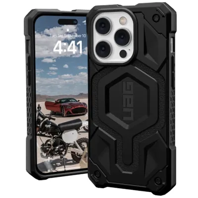 Produktbild von UAG Monarch Pro Hülle für iPhone 14 Pro, MagSafe-kompatibel, Schwarz