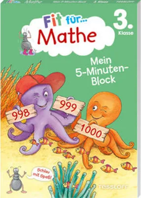 Immagine prodotto di Fit für Mathe 3. Klasse. Mein 5-Minuten-Block