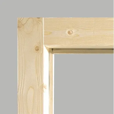 Produktbild von Pertura Aufschraub-Komplettzarge/Blendrahmen Fichte 198,5x73,5/86,0 cm Links/Rechts