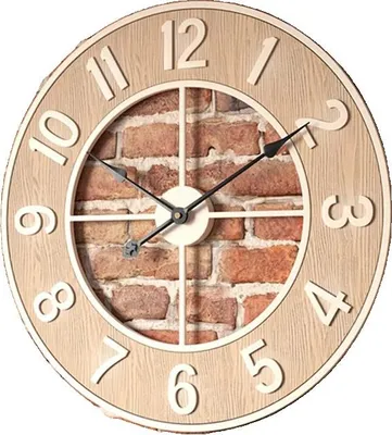 Produktbild von Wanduhr, rundes Design, geräuschloser Betrieb