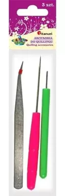Imagen del producto de Herramientas para quilling, 3 unidades - Titanum
