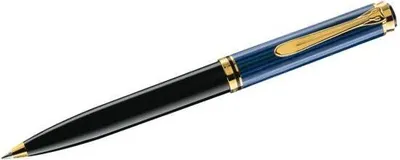 Produktbild von Pelikan Kugelschreiber K800 schwarz-blau Geschenkbox