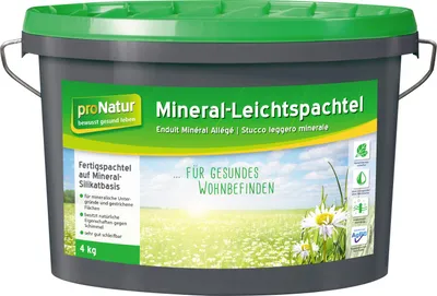 Produktbild von proNatur Mineral-Leichtspachtel 4 kg