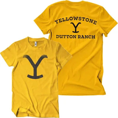 Produktbild von Dutton Ranch Brand T-Shirt - Large - Gold