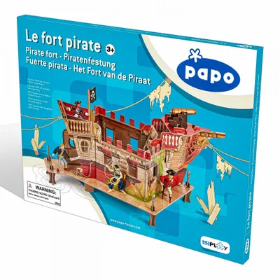 Produktbild von Spielfigur Papo   Piratenfestung