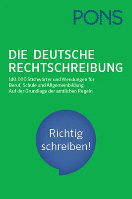 Produktbild von PONS Die deutsche Rechtschreibung