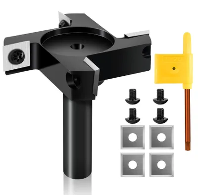 Produktbild von CNC-Fräse für Werkstückauflage, 12,7 mm Schaft, 63,2 mm Schneiddurchmesser, für Holzbearbeitung