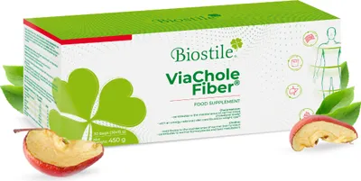 Obrázok produktu pre Biostile ViaChole Fiber - 450 g vlákniny s glukomannanom, cholínom a inozitolom na podporu hladiny cholesterolu a znižovania hmotnosti