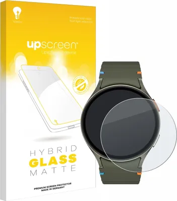 Produktbild von upscreen Entspiegelungs Schutzglas für Samsung Galaxy Watch 7 (44 mm) Schutzfolie Panzer Folie Glas Display Schutz matt