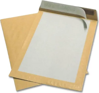 Image de Lot de 10 enveloppes à dos carton b4 format 250x353 mm