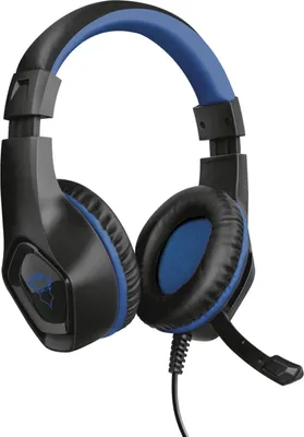 Produktbild von Trust GXT 404B Rana, Kabelgebunden, Gaming, 20 - 20000 Hz, 217 g, Kopfhörer, Schwarz, Blau
