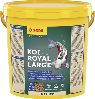 Produktbild von Sera Koifutter Royal Large für größere Koi 10 L