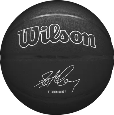 Produktbild von Wilson NBA Player Evergreen Bskt Curry WZ4026501XB, Basketballbälle, Unisex, Schwarz, Größe: 7
