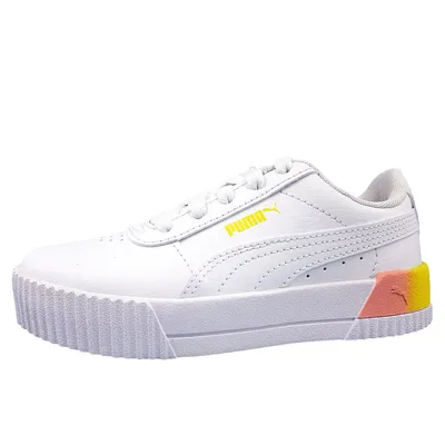 Produktbild von Puma Carina Sportschuhe Kinder Sneaker Laufschuh Weiß Freizeit, Schuhgröße:32 EU