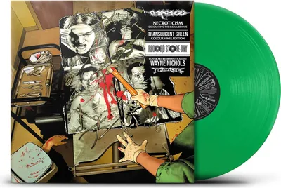 Produktbild von Carcass: Carcass: Necroticism - Descanting The Insalubrious (Limited Edition) (Green Vinyl) -   - (LP / N)