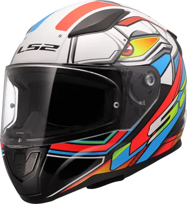 Obrázek produktu pro LS2 FF353 Přilba Rapid II Xdron, bílá/modrá/oranžová, M (57/58)