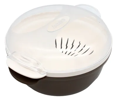 Image de BAMA Cuit-vapeur micro-ondes COOKY, 1,8L, brun