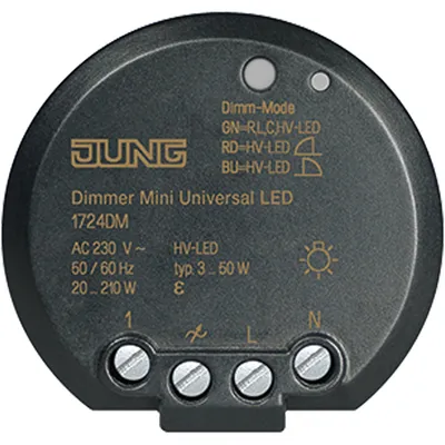 Produktbild von JUNG Minidimmer Universal LED UP 1724DM