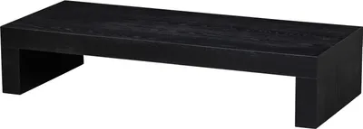 Produktbild von WOOOD Marte Couchtisch aus Holz, 120 x 50 cm, Schwarz