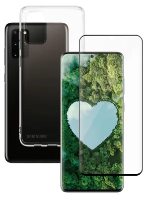 Produktbild von PanzerGlass SAFE. by ® 2-in-1 Set Samsung Galaxy S20+ | Ultra-Wide Fit, Samsung, Samsung - Galaxy S20+, Trockene Anwendung, Kratzresistent, Schockresistent, Transparent, 50 Stück(e)