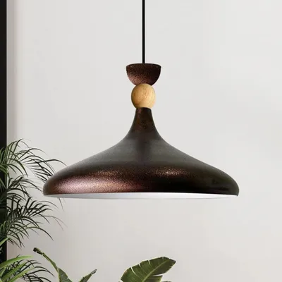 Produktbild von Pendelleuchte Teuton Ø35 cm Metall E27 Moderne Lampe, Ohne Leuchtmittel