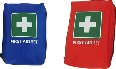 Immagine prodotto di LEINA REF 50050 Kit di pronto soccorso mobile "First Aid" 21 pezzi rosso
