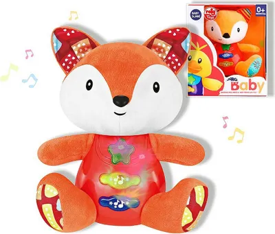 Image de Peluche musicale Reig 15 cm Renard