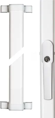 Produktbild von Abus Fensterstangen-Schloss FOS 550 AL0125 weiss 31793