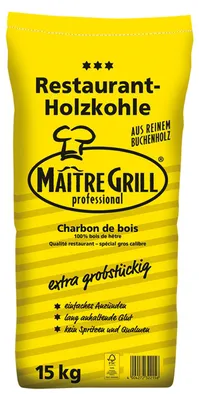 Immagine prodotto di MAÎTRE GRILL® professional 2383427009 MAÎTRE GRILL® professional Holzkohle