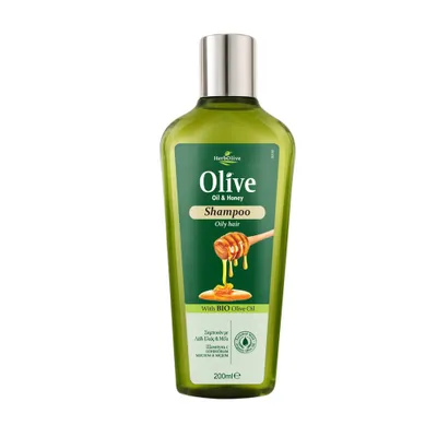 Produktbild von Herbolive Shampoo für fettiges Haar *Olivenöl & Honig* 200 ml