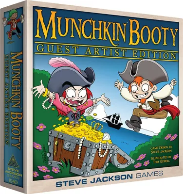 Produktbild von Munchkin Booty Guest Artist Edition, Kartenspiel, Rollenspiele, 10 Jahr(e), 60 min