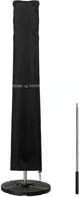 Obrázek produktu pro Ochranný obal, voděodolný a větruodolný, průměr 400 cm / 300 x 300 cm, určený pro použití na zahradě