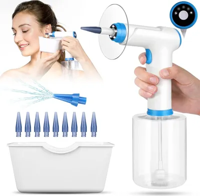 Produktbild von Ohrenreiniger Ohrenschmalz Entferner Sicherheit Ohrreiniger für Erwachsene Kinder Ohrenspülung Elektrischer Ear Cleaner Ohrendusche Ohrreinigungsset