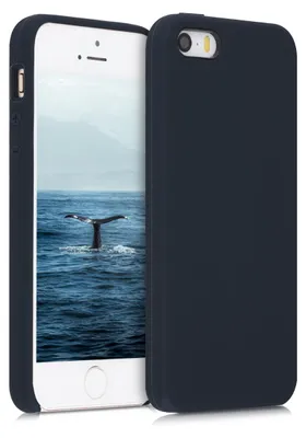 Produktbild von kwmobile Handyhülle für Apple iPhone SE (1.Gen 2016) / iPhone 5 / iPhone 5S Hülle - Case Silikon - Kabelloses Laden - Schutzhülle Cover in