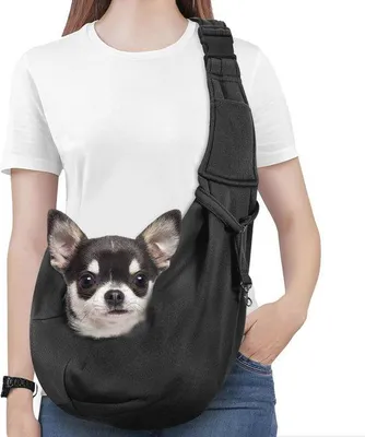 Productafbeelding van Omkeerbare handvrije hondendraagdoek voor kleine honden en katten tot 5,4 kg